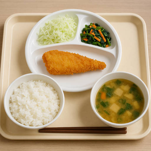 障害者向けグループホームで提供される食事(生成AIを使用)